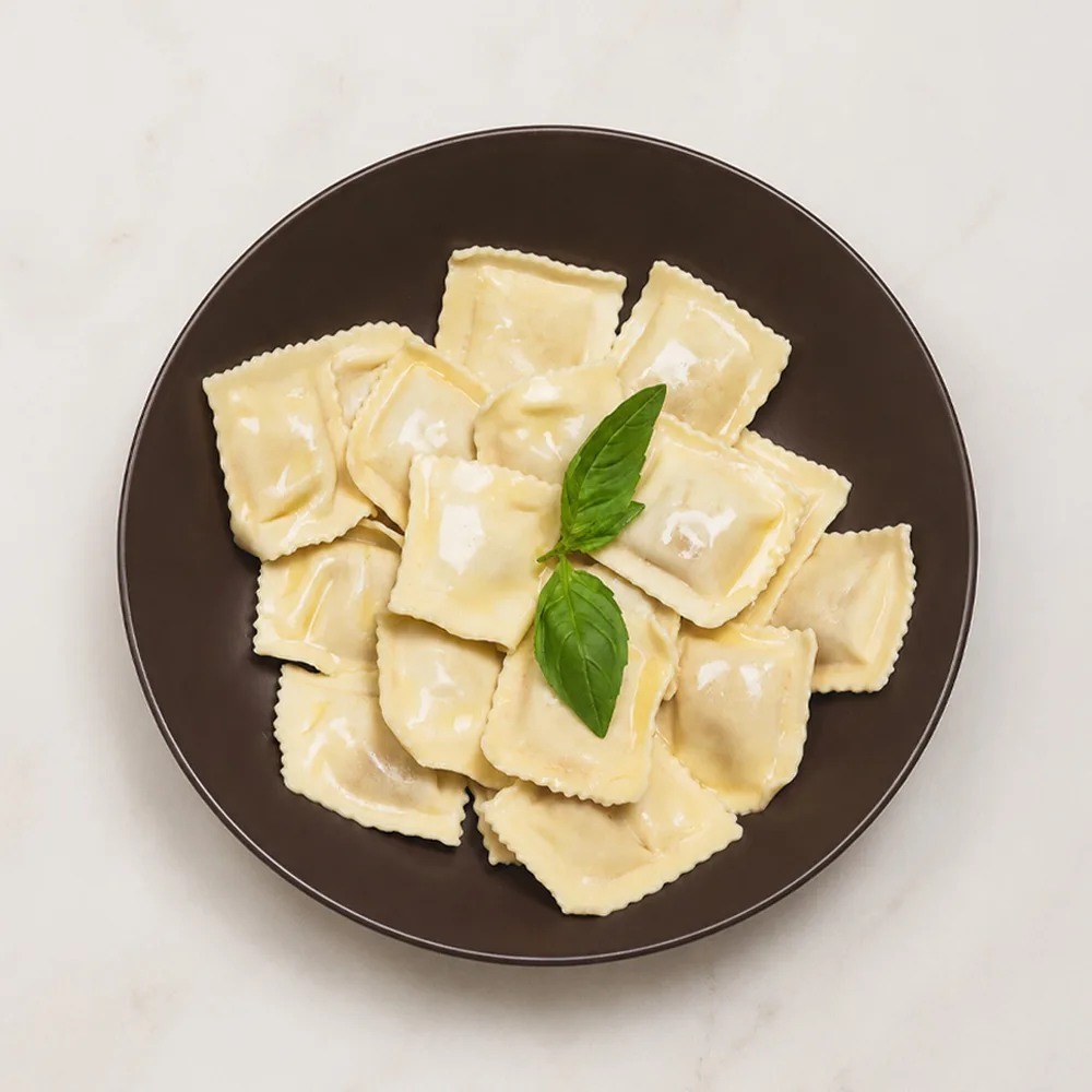 Ravioles de carne al estilo de la nonna
